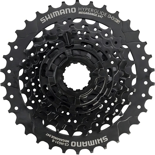 Cassete Shimano Altus 8v HG-31 11-34T - Imagem 3