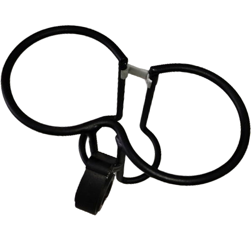 Suporte de Caramanhola Duplo Preto