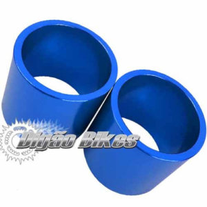 Espaçador em Alumínio 30 mm Azul