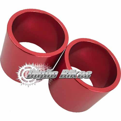 Espaçador em Alumínio 30 mm Vermelho