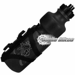 Garrafa Plastica de Água 750 ml Preta