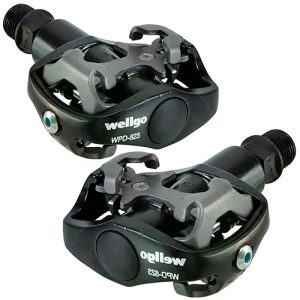 Pedal wellgo mtb spd aluminio preto