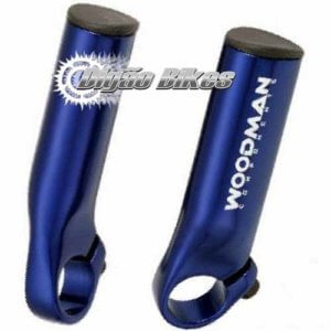 Bar End Woodman Azul Longo