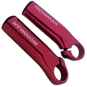  Bar End Woodman Vermelho