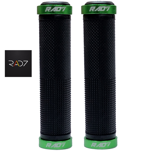 Manopla Rad7 de bike com Trava Verde - Imagem 2