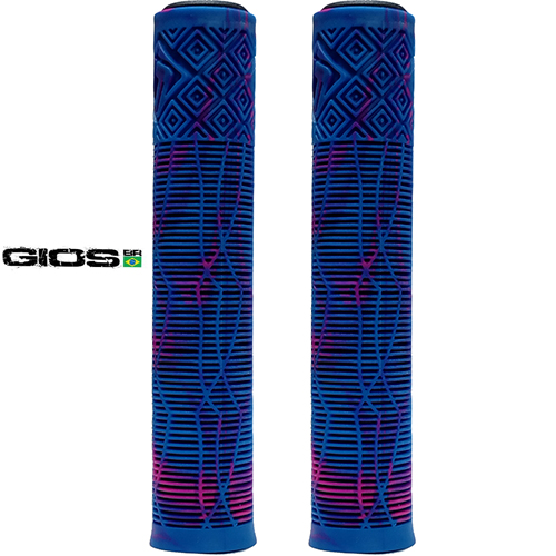 Manopla Gios Gi-058h 165mm Azul com rosa - Imagem 2