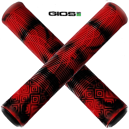 Manopla Gios Gi-058h 165mm Vermelha