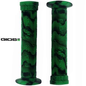 Manopla Gios BMX Gi-a75h verde com preto