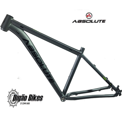 Quadro 29 MTB Nero V Absolute Cinza TAM 19