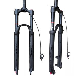 Suspensão 29x120 Rad7 ar e trava no guidão