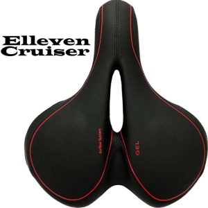 Banco Selim Elleven Cruiser 2 Molas Gigante Vazado Gel 300x272mm