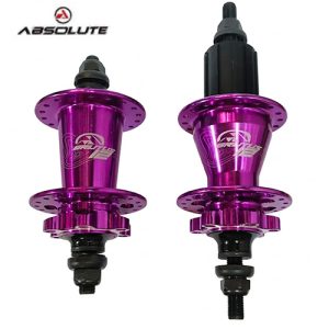 Par de Cubo Absolute Brutus k7 barulhento 12 paws Roxo de alumínio 5 rolamentos