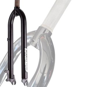 Garfo 26 rigído GTA Cromo preto para disco ou ferradura