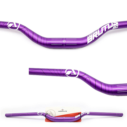 Guidão Absolute Brutus 50 Voador 31.8x780x50 roxo