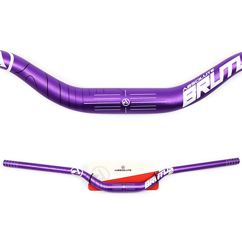 Guidão Absolute Brutus 50 Voador 31.8x780x50 roxo - Imagem 2