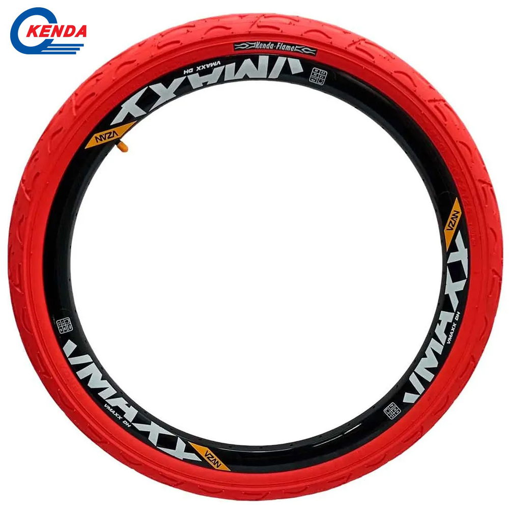 Pneu Kenda Flame 26x2.125 vermelho balão