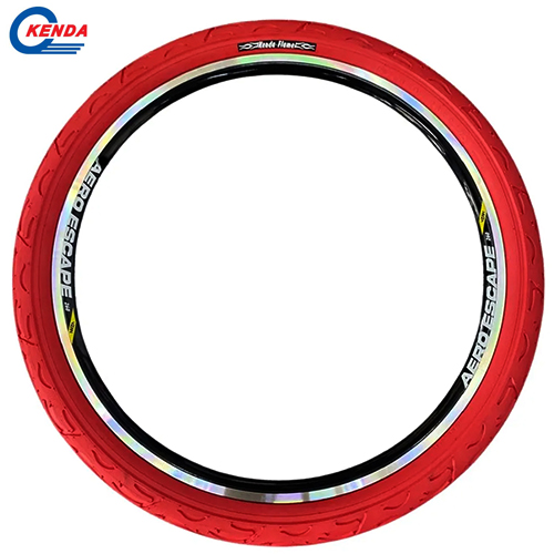 Pneu Kenda Flame 26x2.125 vermelho balão - Imagem 3
