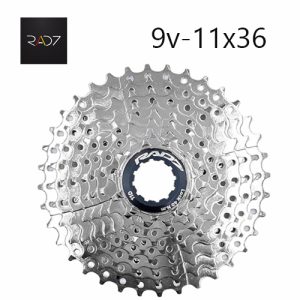 Cassete Rad7  9v 11x36 cromado