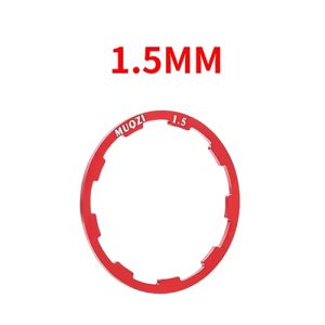 Espaçador de cassete Muqzi 1.5mm vermelho 1g
