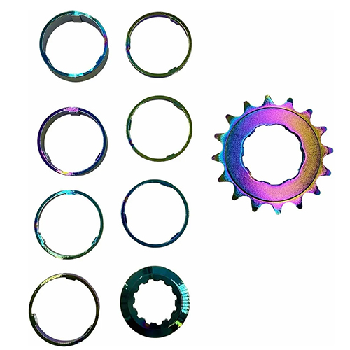 Kit Single Speed Rad7 16 dentes camaleão 75g - Imagem 2