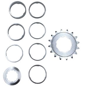 Kit Single Speed  Rad7 16 dentes prata 75g