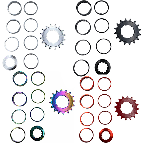 Kit Single Speed Rad7 16 dentes camaleão 75g - Imagem 6