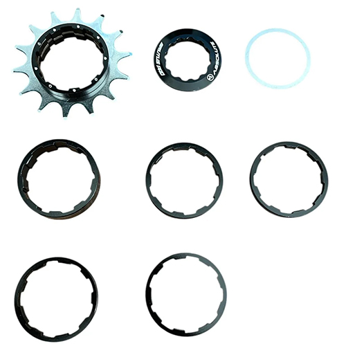 Kit Single Speed Absolute 14 dentes preto 56g - Imagem 3