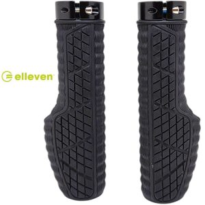 Par de Manopla Elleven Ergo Silicone Premium com trava de alumínio 70g