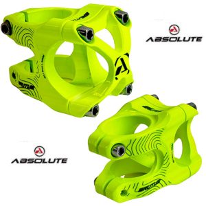 Mesa Absolute Brutus  31.8 x 35 mm Amarela  Wheeling DH Grau  passeio Grau