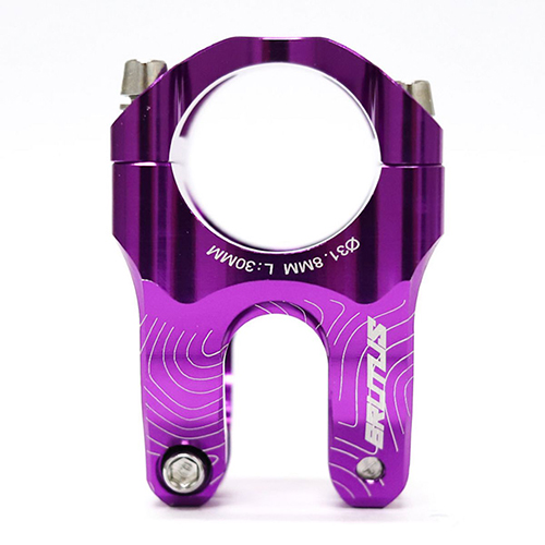 Mesa Absolute Brutus 31.8 x 35 mm Roxa Wheeling DH Grau passeio Grau - Imagem 3