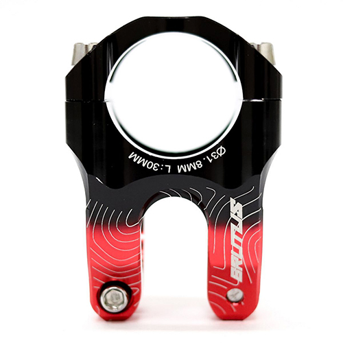 Mesa Absolute Brutus 31.8 x 35 mm vermelha com preto Wheeling DH Grau passeio Grau - Imagem 6