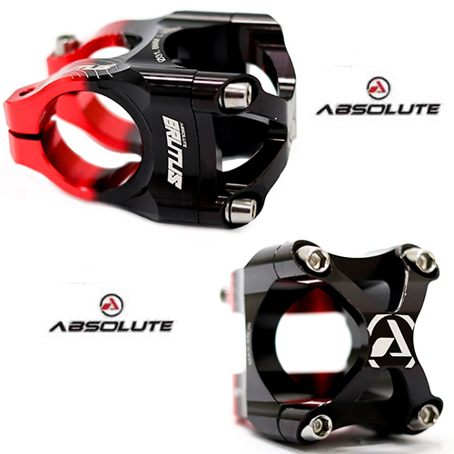 Mesa Absolute Brutus 31.8 x 35 mm vermelha com preto Wheeling DH Grau passeio Grau - Imagem 2