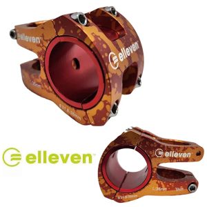 Mesa 31.8 ou 35x35 Elleven Camuflada vermelho com dourado Alumínio 159g