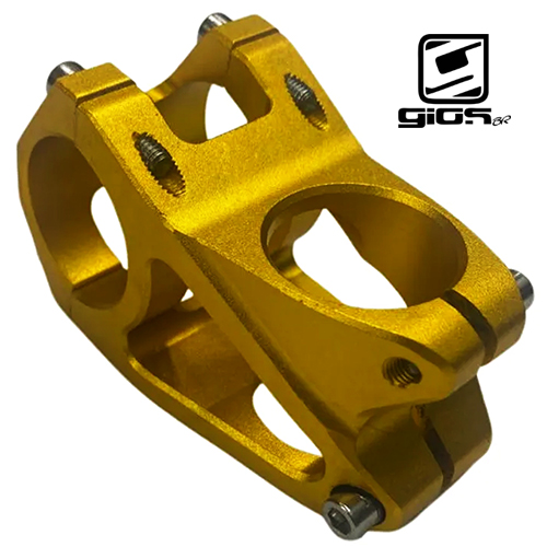 Mesa Gios Gi-7629 dourada Alumínio CNC - Imagem 3
