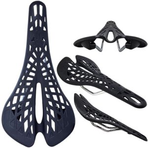 Selim Race MTB/Speed Vazado nylon 282X132 Preto